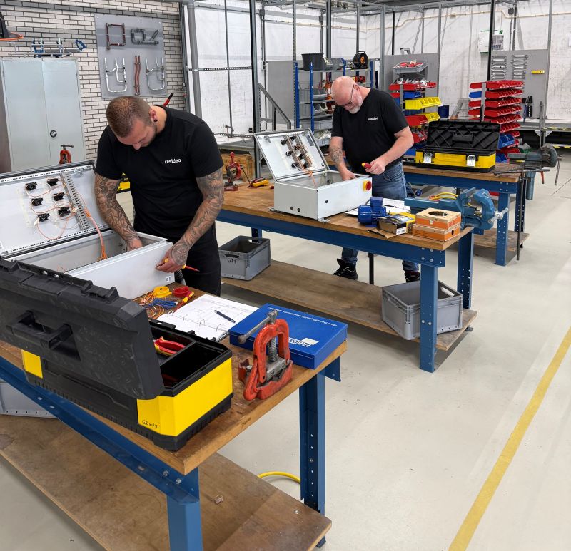 resideo training bedraden motorschakelingen vakwijs