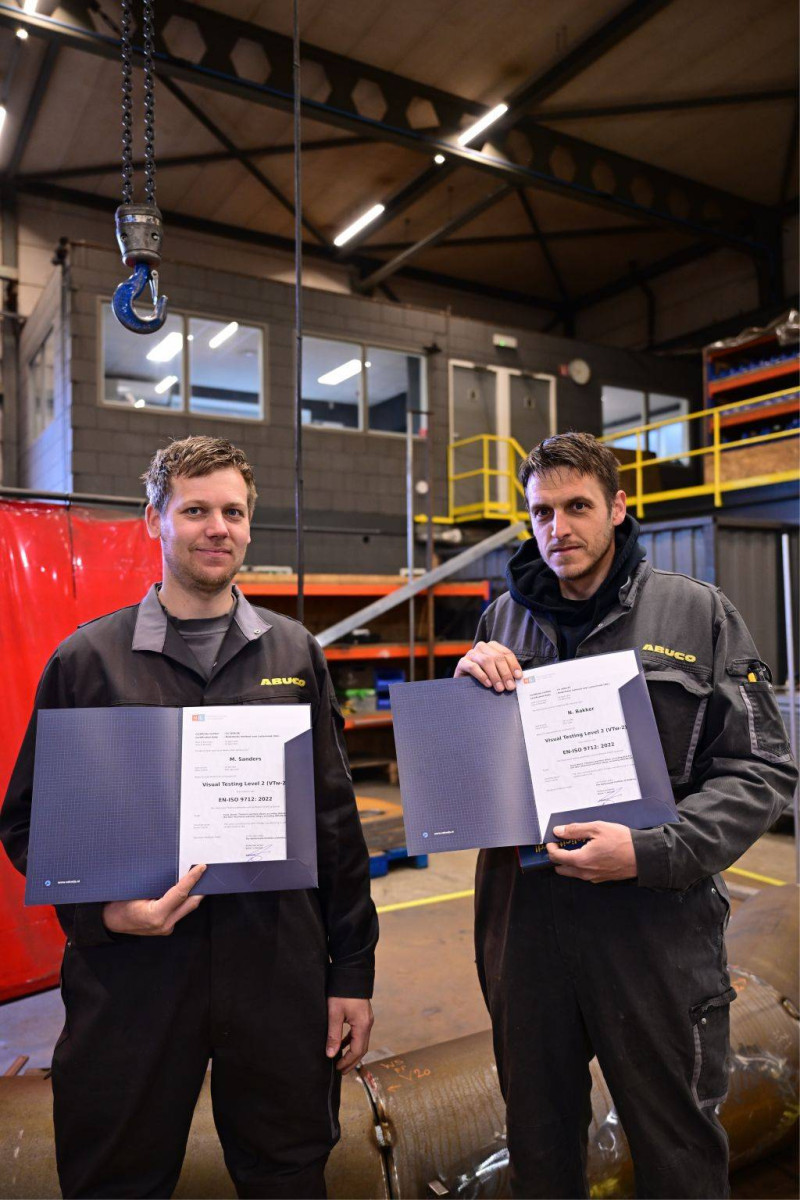 abuco buisconstructies en hijsmiddelen lasinspectie certificering