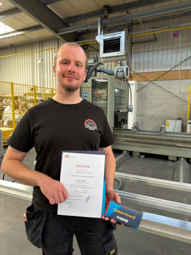 mariusz nil tig 1 aluminium diploma vakwijs